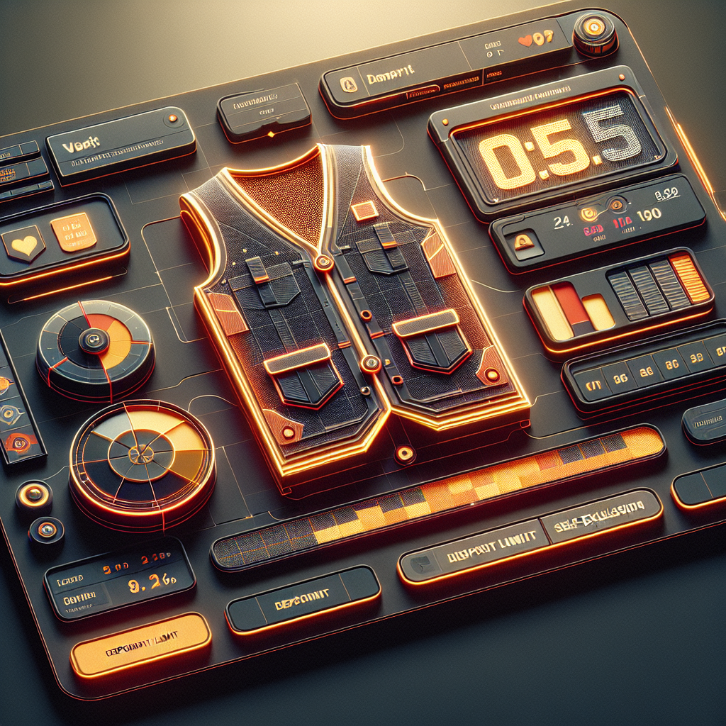 Panel de control de límites y autoexclusión en la cuenta Betwarrior